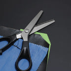 Stainless Steel Fabric Scissors for Sewing and Crafting – Pinking Shears