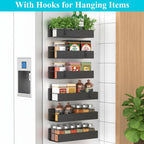 Refrigerator Organizer Set for Spices – Magnetic Kitchen Storage
