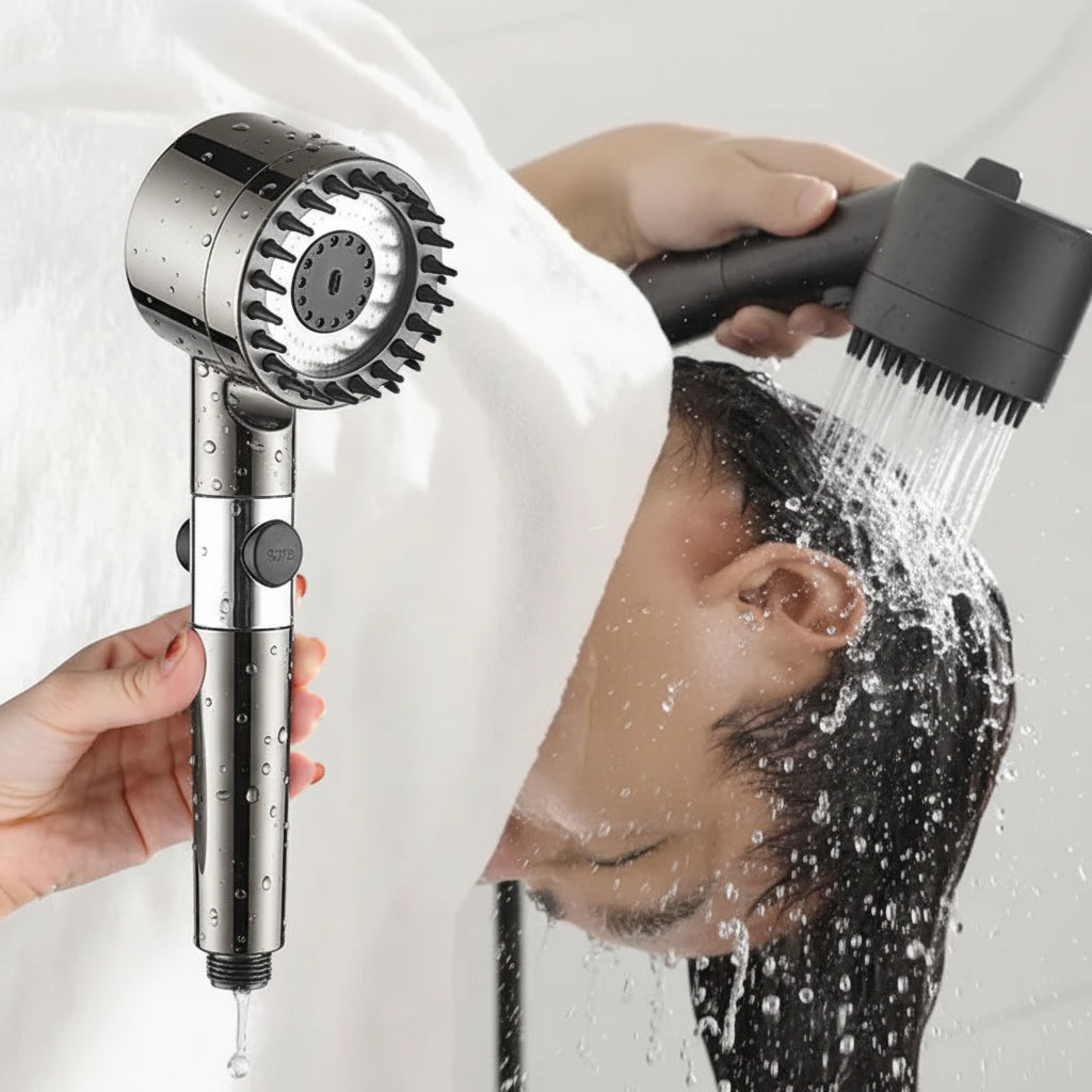 Filtered Handheld Shower Head with High Pressure Water Spray