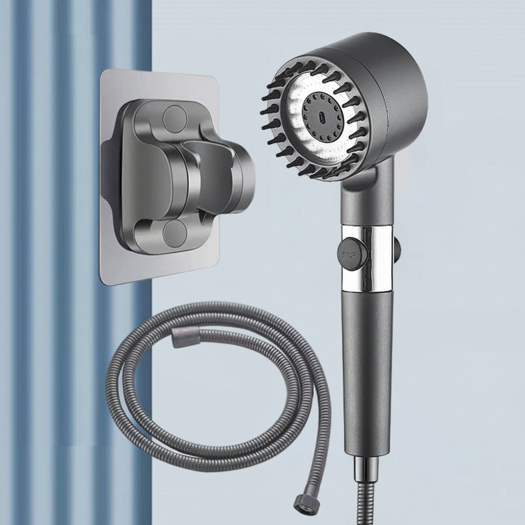 Filtered Handheld Shower Head with High Pressure Water Spray