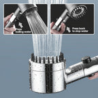 Filtered Handheld Shower Head with High Pressure Water Spray