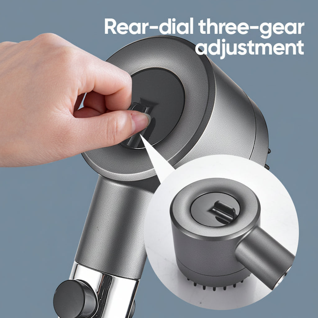 Filtered Handheld Shower Head with High Pressure Water Spray
