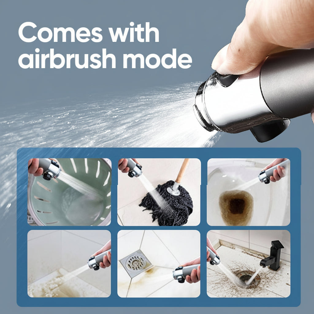 Filtered Handheld Shower Head with High Pressure Water Spray