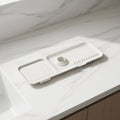 Self-Draining Silicone Sink Mat for Faucet Drips