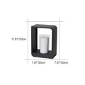 Waterproof Solar LED Outdoor Light – Modern Square Design