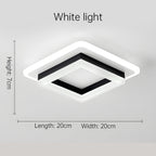 Modern Flush Mount Square LED Ceiling Lamp