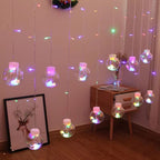 Star and Moon Shaped Solar String Lights