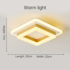 Modern Flush Mount Square LED Ceiling Lamp