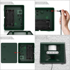 Ultrasonic Bird Deterrent with Motion Sensor – Garden Repeller System