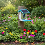 Floating Solar Fountain - Jet Design - Cordless Water Feature