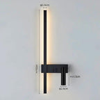 Adjustable Reading Head Swivel LED Wall Light