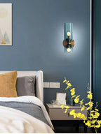 Smoked Tube Design Wall Light – Nordic Glass Fixture