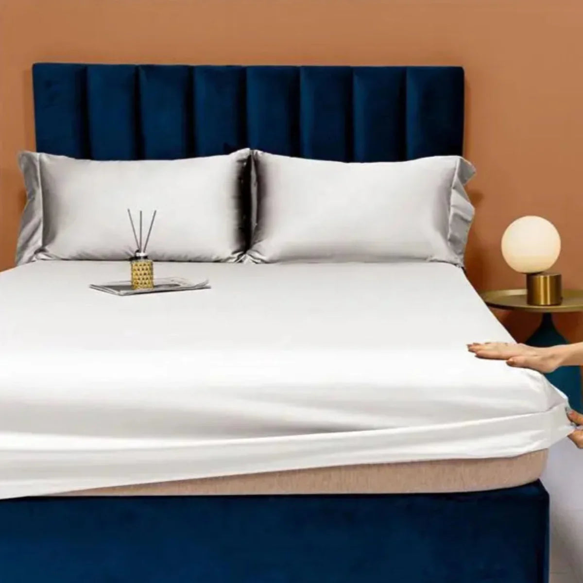 Luxe 1000 Thread Count Cotton Sateen Pillowcases
