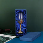 Chic Iris Crystal Beverage Goblet