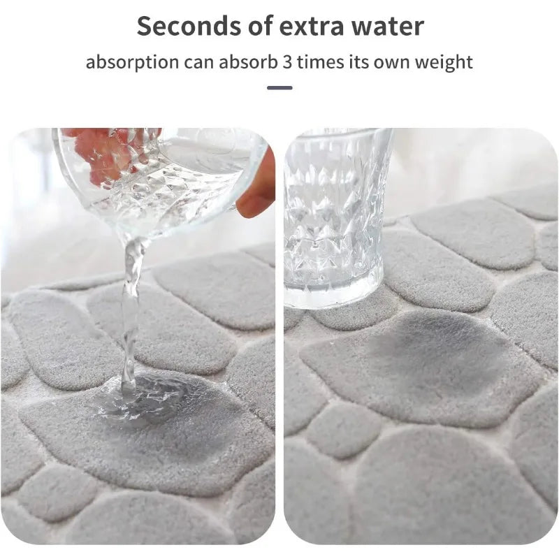 Ultra-Soft Water-Absorbing Floor Mat for Everyday Use