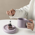 Elegant Scandinavian Coffee and Saucer Set