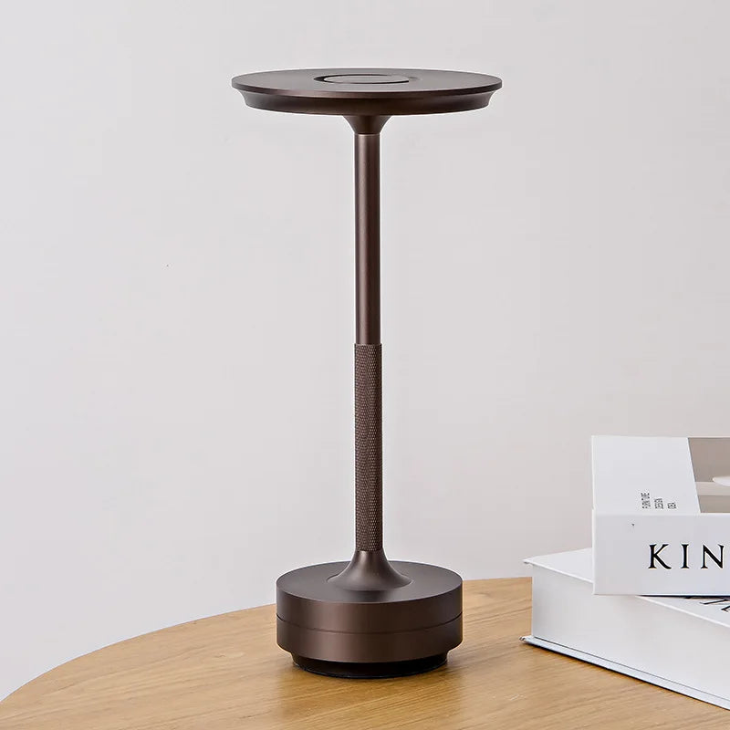 Dimmable LED Table Lamp with Rechargeable Touch Control