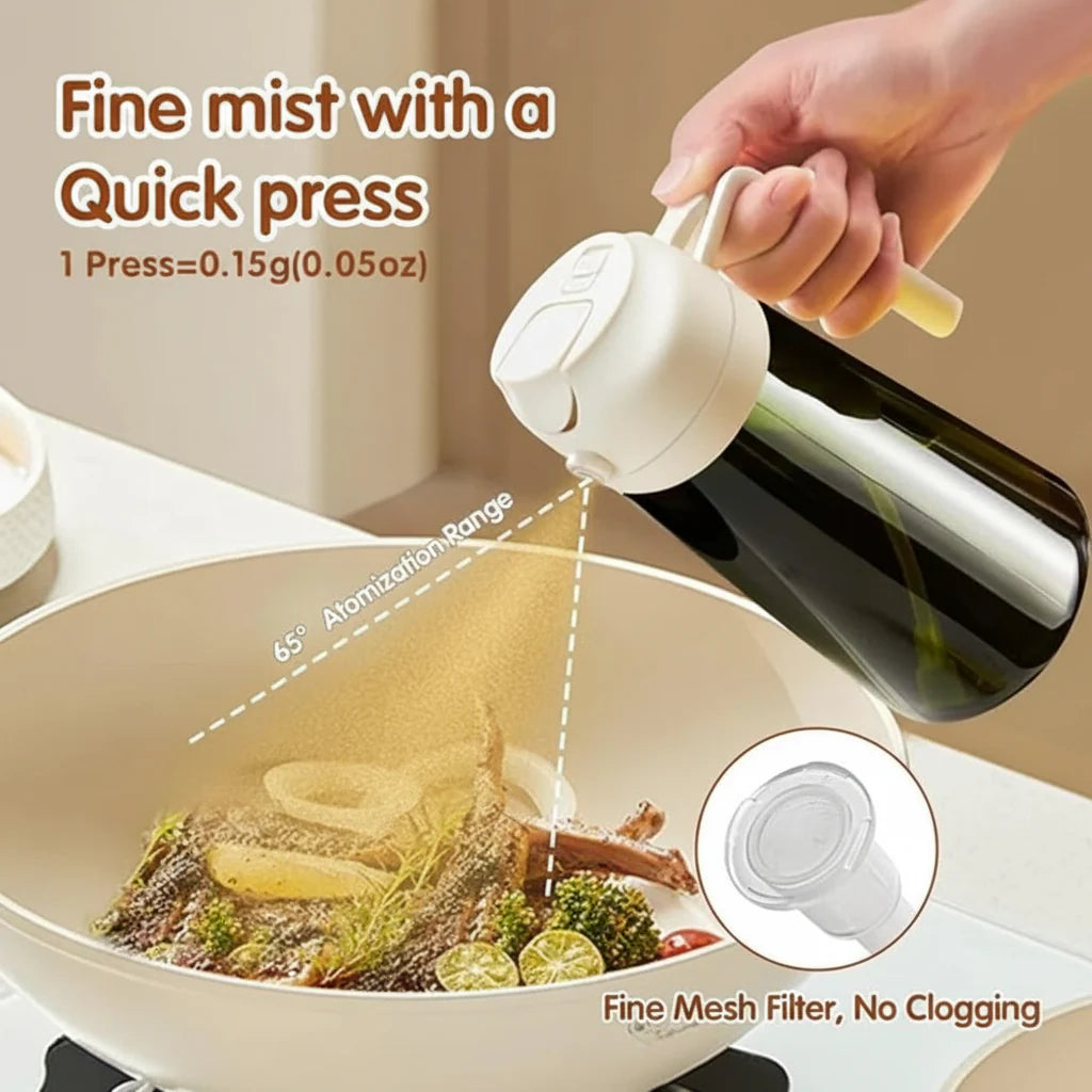 Glass Olive Oil Sprayer Bottle for Cooking and Dispensing