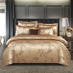 Elegant Satin Duvet Cover Set for Queen and King Beds – Soft Summer Bedding