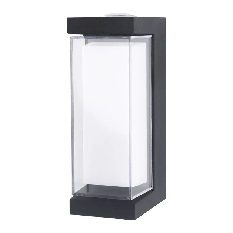 Outdoor Waterproof Wall Sconce with LED Light - Up & Down Design