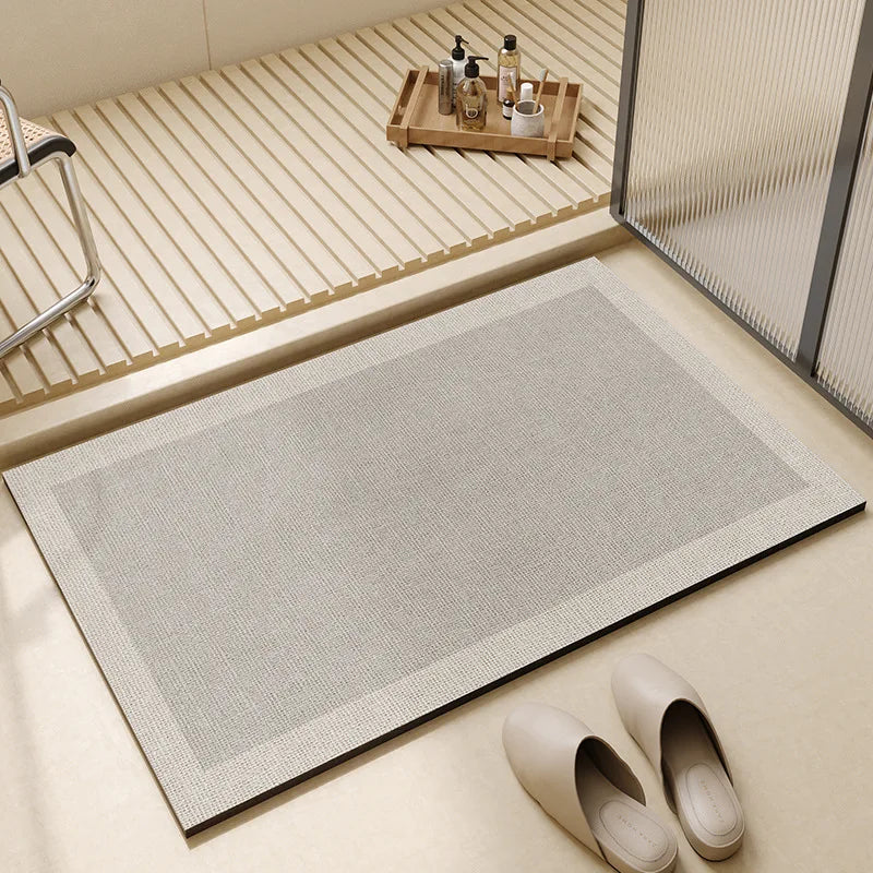 Quick-Drying Non-Slip Bathroom Floor Mat | Highly Absorbent Bath Rug