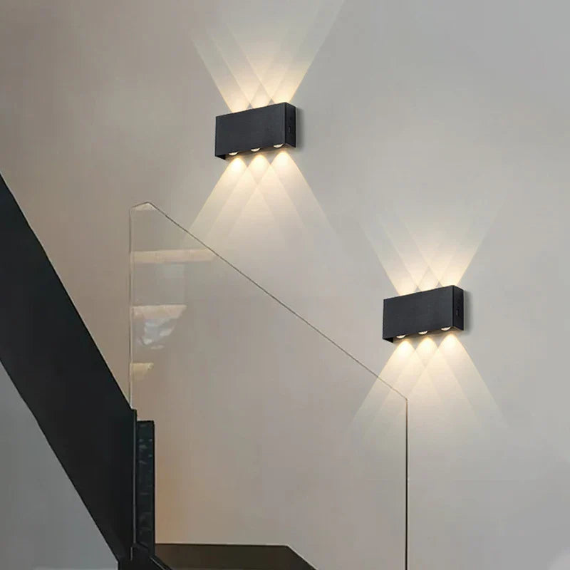 Rechargeable Wall Light with Minimalist Wood Finish