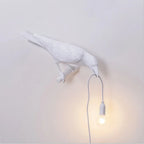 Modern Desk Lamp with Bird Design – Decorative Raven Light