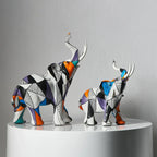 Vibrant Elephant Art Pieces for a Lively Home