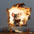 Whimsical Mouse Wall Art Decal