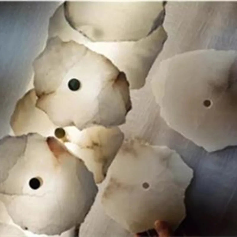 Modern LED Wall Sconce in Organic Shape – Decorative Lighting Fixture