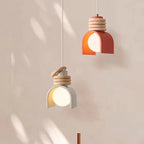 Minimalist Resin Pendant Light Inspired by Japanese Aesthetics