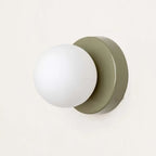 Modern Colored Glass Sconce - Macaron LED Wall Light