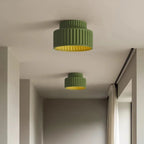 Sculptural Ceiling Light with Soft Glow | Nordic Ripple Design