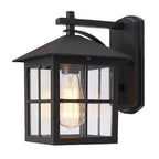 Vintage E27 Lantern Sconce for Outdoor Wall Lighting