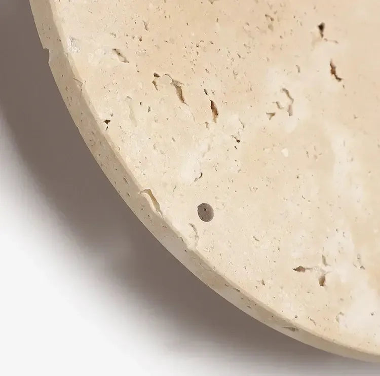 SereneStone Minimalist Natural Clock - Chic Home Accent