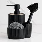 Chic Soap Dispenser with Sponge Storage