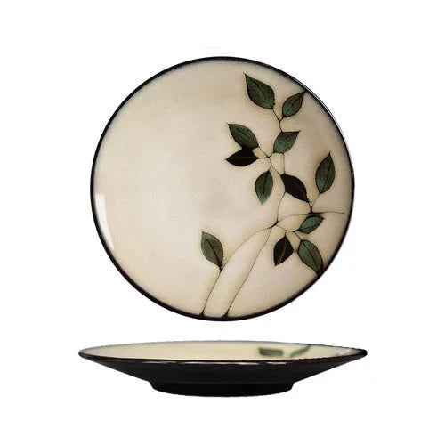 Nature's Embrace Ceramic Serving Plate