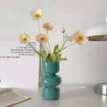 Minimalist Glass Vase in Scandinavian Style