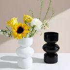 Minimalist Glass Vase in Scandinavian Style
