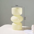 Minimalist Glass Vase in Scandinavian Style