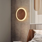 Wooden LED Wall Light – Elegant Minimalist Scandinavian Design
