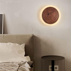 Wooden LED Wall Light – Elegant Minimalist Scandinavian Design