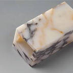 Natural Stone Wall Light with Built-in LED – Stylish Marble Finish