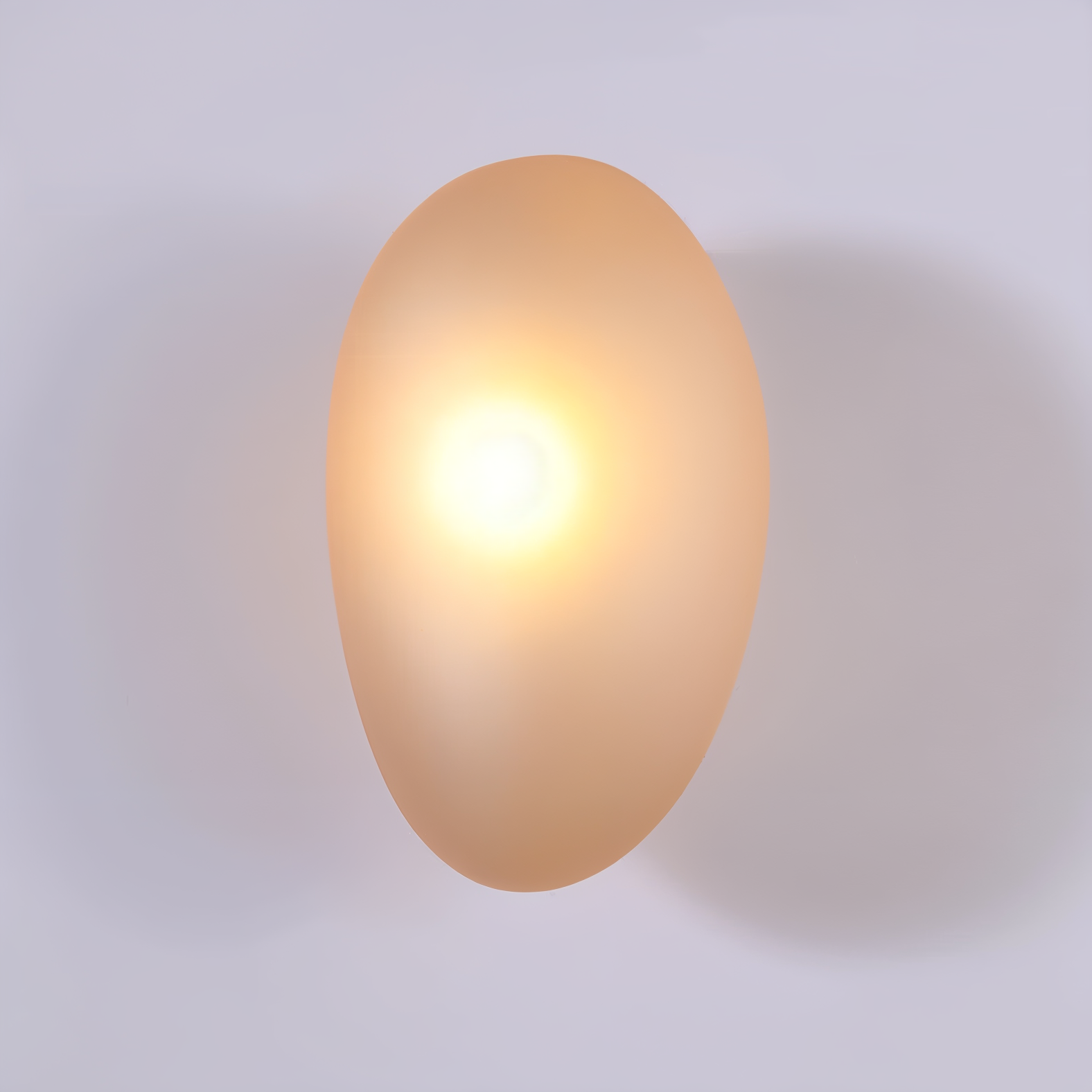 Scandinavian Wall Light with Warm White LED – Stylish Glass Fixture
