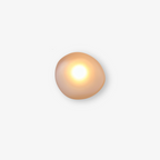 Scandinavian Wall Light with Warm White LED – Stylish Glass Fixture