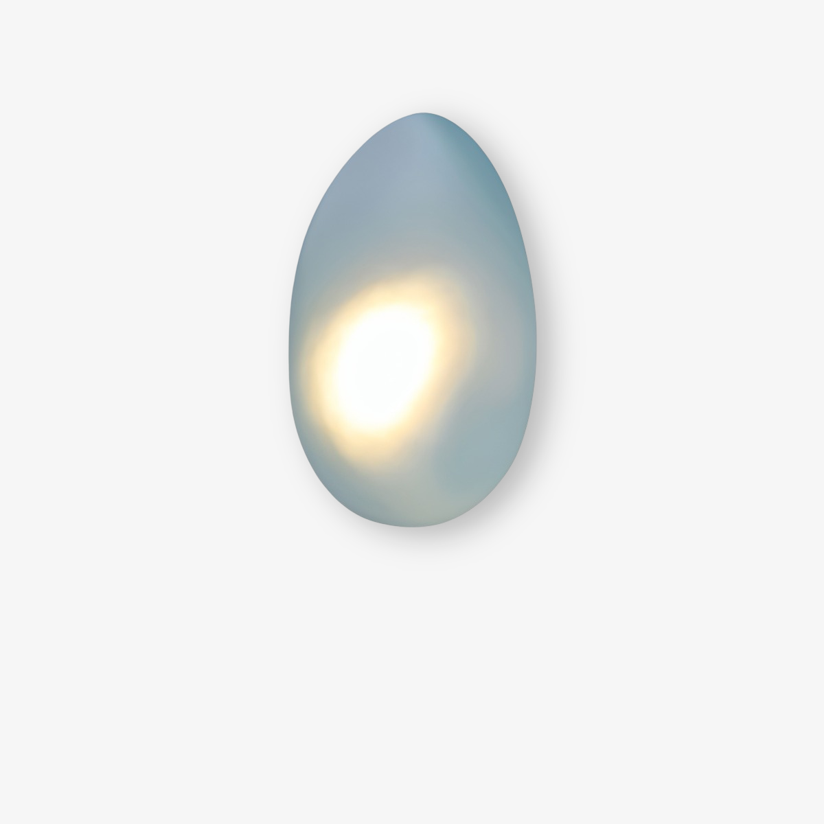 Scandinavian Wall Light with Warm White LED – Stylish Glass Fixture