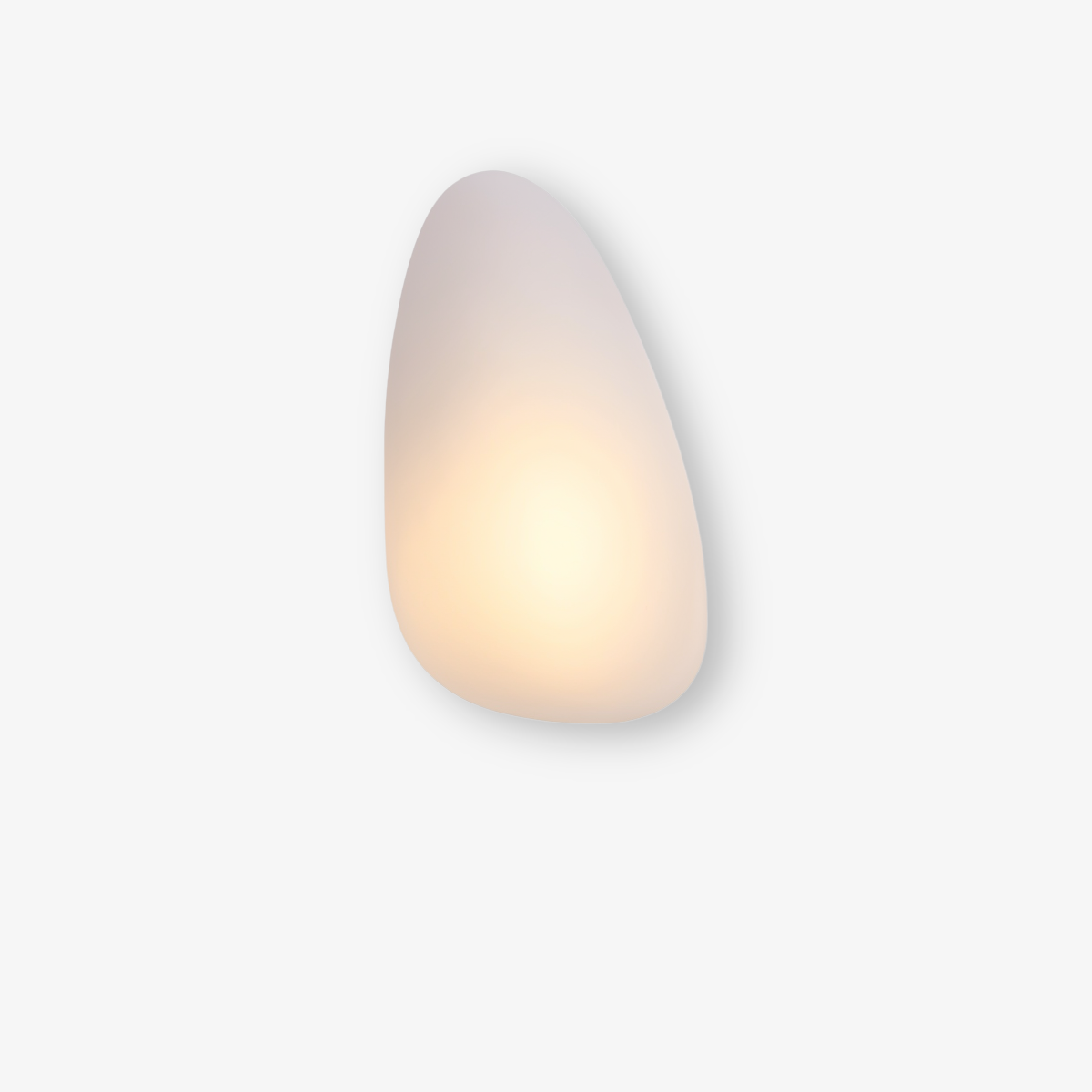 Scandinavian Wall Light with Warm White LED – Stylish Glass Fixture