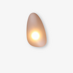 Scandinavian Wall Light with Warm White LED – Stylish Glass Fixture