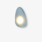 Scandinavian Wall Light with Warm White LED – Stylish Glass Fixture