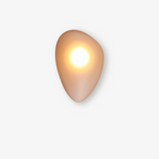 Scandinavian Wall Light with Warm White LED – Stylish Glass Fixture